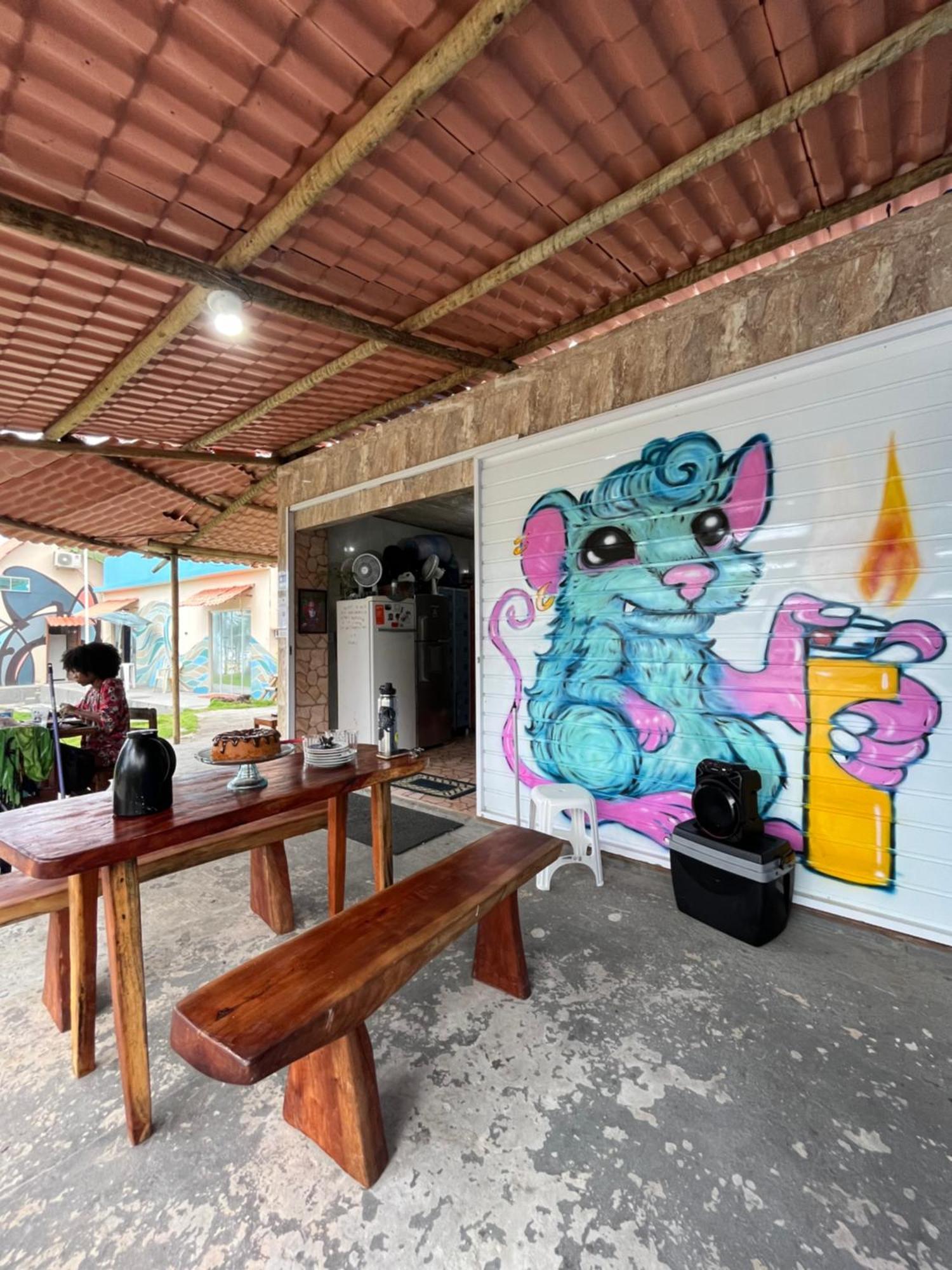 Vila Dos Gnomos Paraiso Mistico Pe Na Areia 일례우스 외부 사진